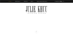 Desktop Screenshot of juliekhuu.com